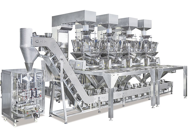 Multiple Nuts in One Bag Packaging Machine