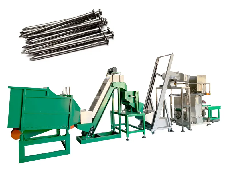 Automatic Long Nails Long Screws Cartoning Machine Fittings Cartoning Machine
