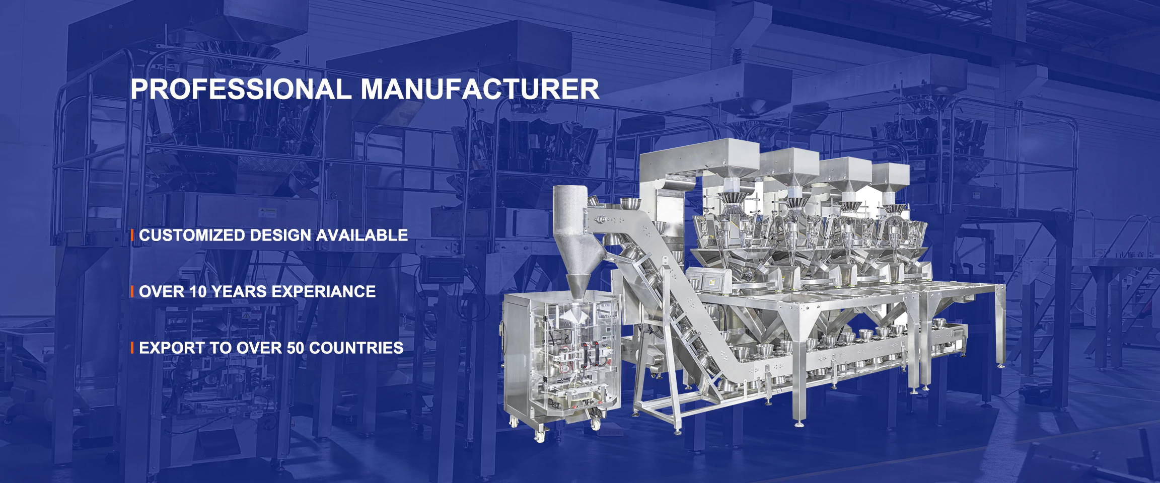 XinTu Machinery – Granule Packing Machine production line